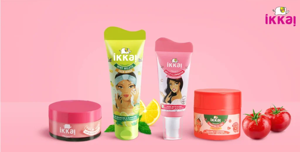 Best Beauty Affiliate Programs: Ikkai is a young beauty care business that sells useful single-use organic skincare products. 