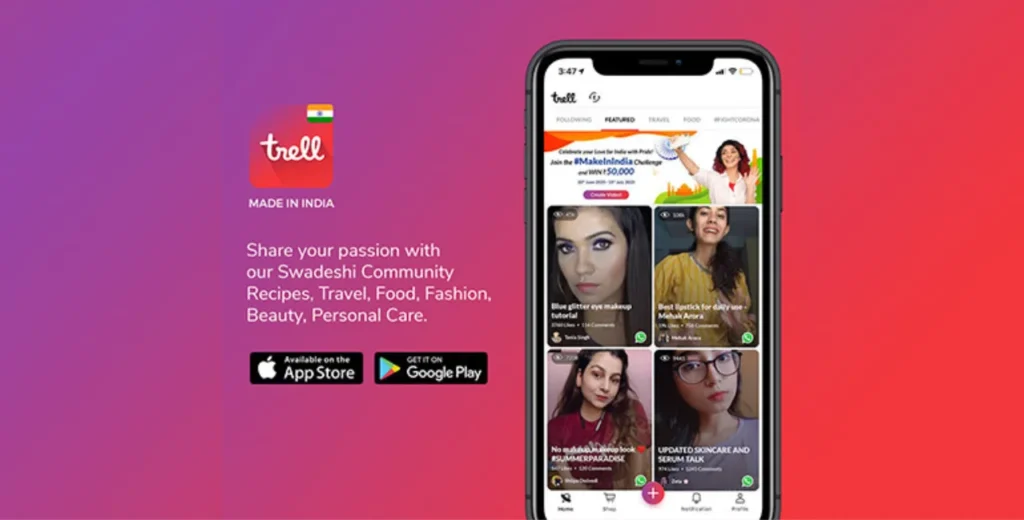 Best Beauty Affiliate Programs: Among other things, Trell Shop is an Indian video shopping platform that provides a range of skincare