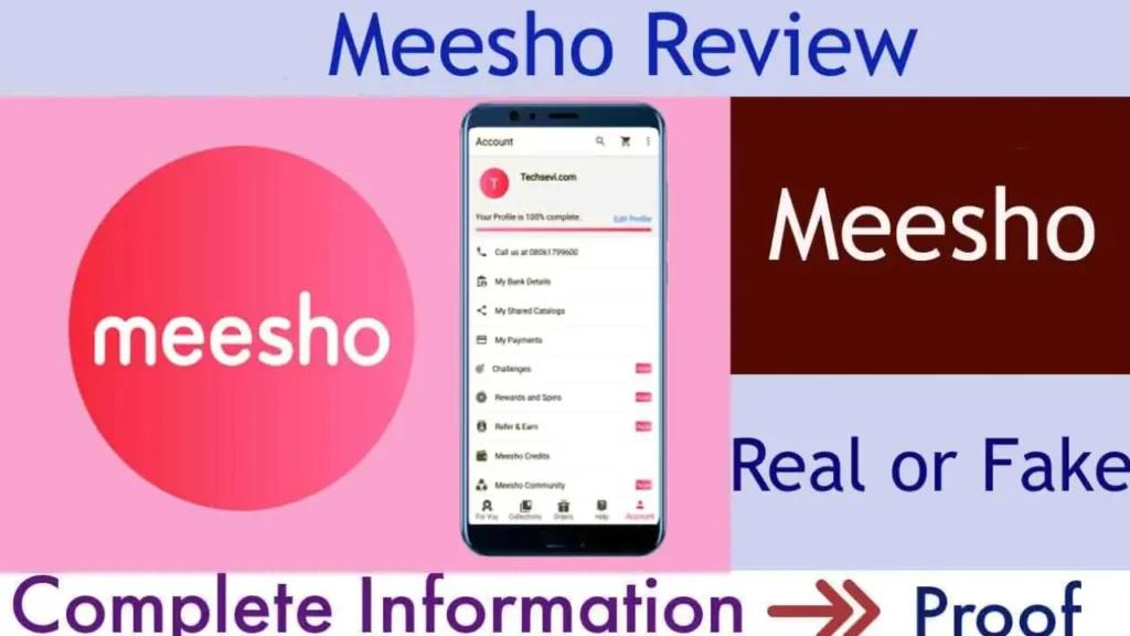Meesho affiliate Program: Review of the Meesho app