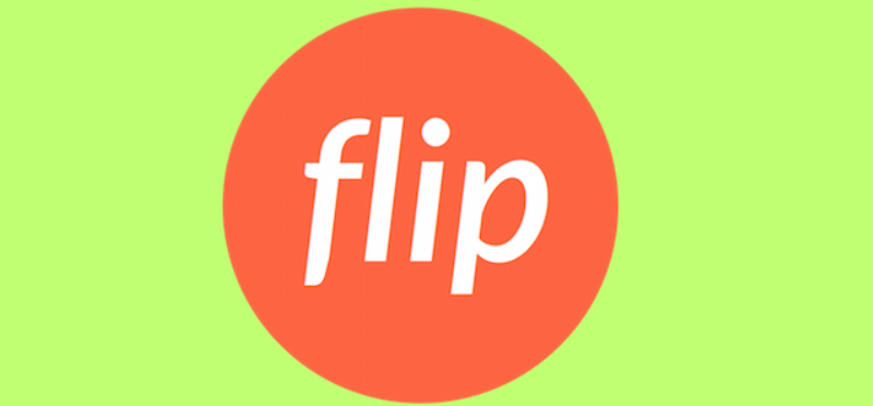 Flip website