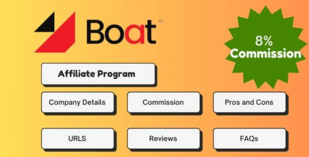 boAt Affiliate Program With 8.5% Commission in 2024