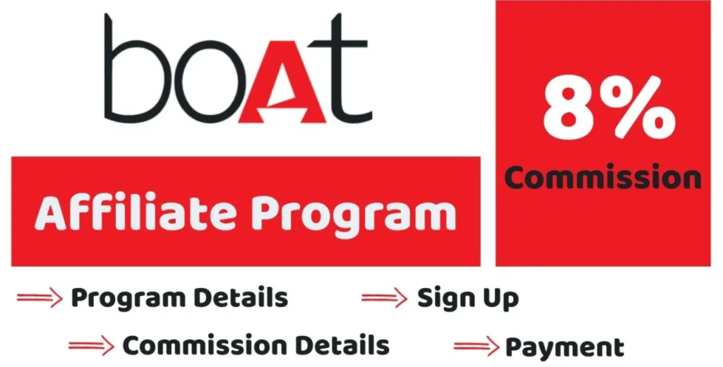 boAt Affiliate Program With 8.5% Commission in 2024